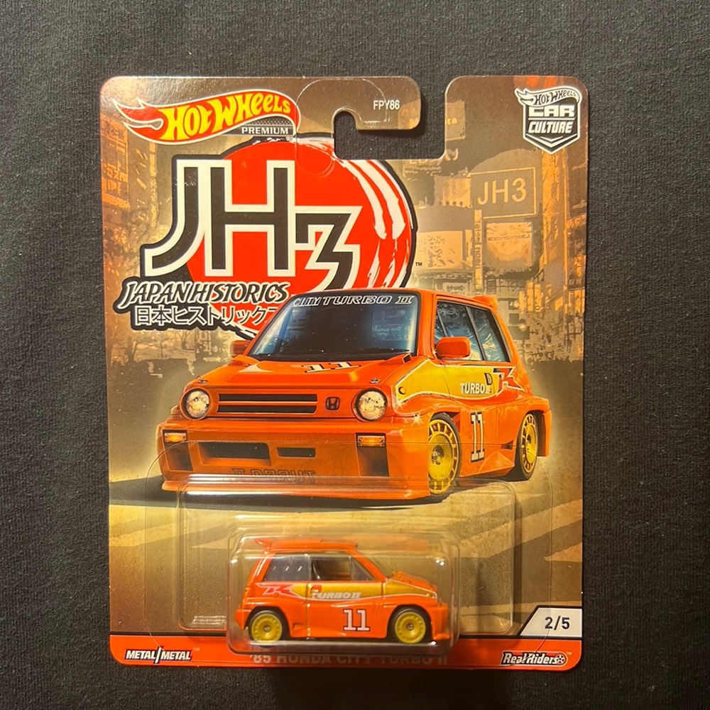 Hot wheels ‘85 Honda city turbo II